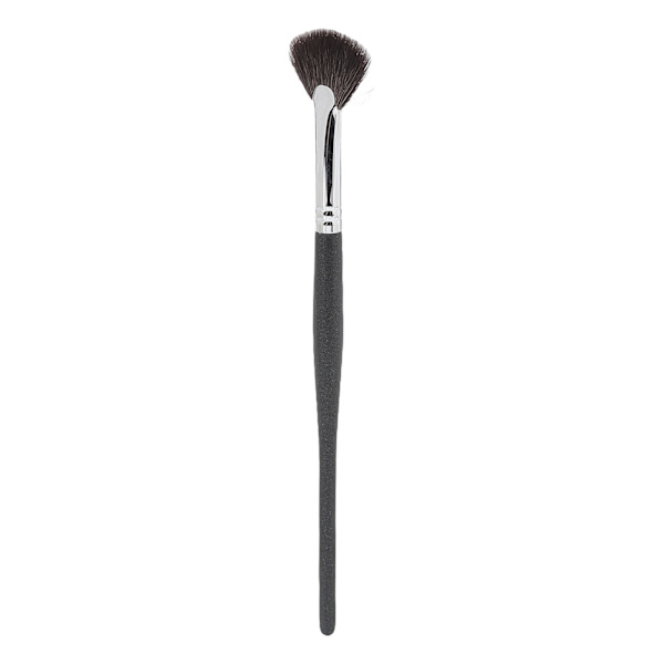Fan Highlighter Brush Multipurpose Bløde Børster Vifteformet Makeup Brush til Highlighter Blush Løs Pudder