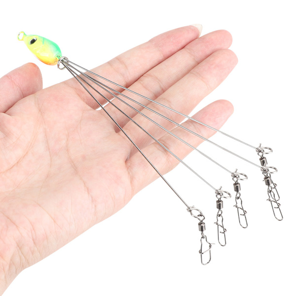 5 Arms Alabama Paraply Jig Head Fiskerigg Agn Fiskelokker med snapswivels(2#)