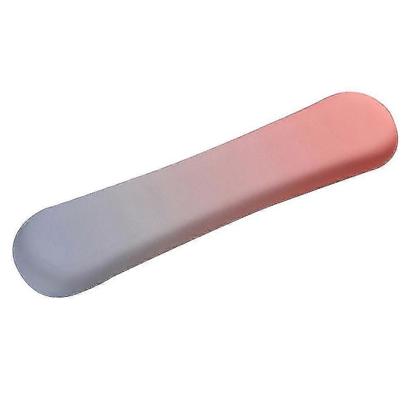 Handledsstöd för tangentbord, bekväm minnesbomullsfyllning, halkfri gradient Zekai blå orange