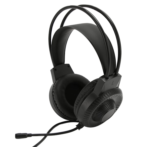 RGB-kablet gamingheadset med mikrofon 3,5 mm stik dyb bas surround gaminghovedtelefoner til computer bærbar computer
