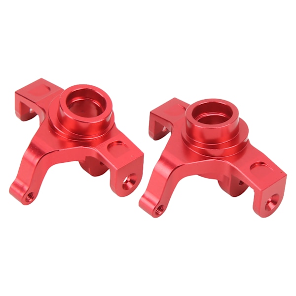 2 st aluminiumlegering styrkoppar RC bil reservdelar för MJX 16208 16207 16210 1/16 RC bil röd