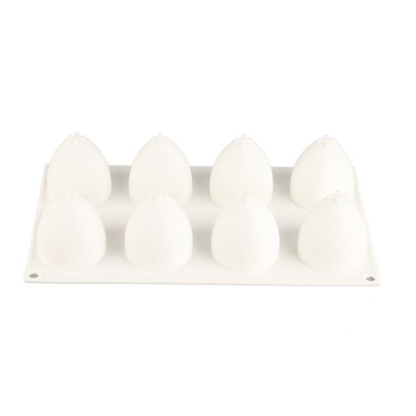 Munan muotoinen mold 8 ontelo mold tarttumaton tee-se-itse mould