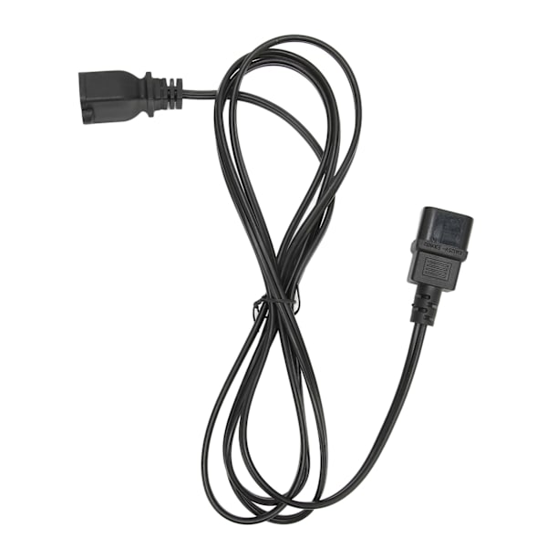 IEC-virtajohto IEC320 C14 -uros NEMA 1 15R -naarasvirtajohto pöytälampulle, kaiuttimelle, LCD-näytölle, 10A 125V