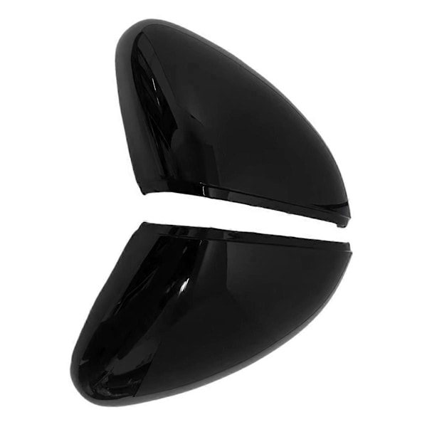Sidespejlskappe til Ford Fiesta MK8 Blank Sort78