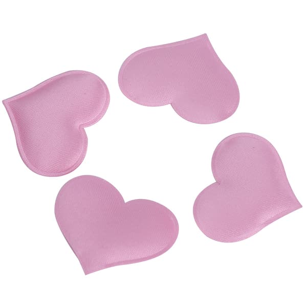 DIY Hjerteformet Bryllup Valentinsdekorasjon Jubileumsfestutstyr (3,2 cm Rosa 500 stk Pose)