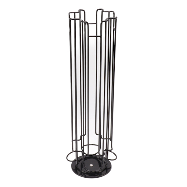 32 Kapsel Kaffepodholder for Dolce Gusto 360 Graders Roterende Karusell Kaffe Kapsel Oppbevaringsarrangør for Hjemmekafé Svart