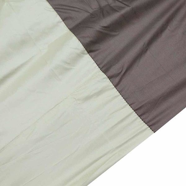 Beskyttelsesovertræk til Havestol - Foldbar Oxford Presenning til Hængende Foldbar Lænestol, Vindtæt, Støvtæt, med Opbevaringspose, Beige og Brun, 1 Stk