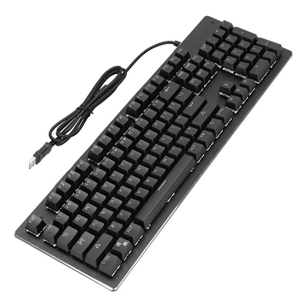 RGB-tastatur ABS-metal 104 taster 5W trådløs opladning USB-computertilbehør til pc-gamere