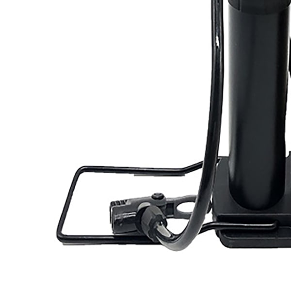 Høytrykks sykkelpumpe, bærbar minipumpe for husholdning, til terrengsykkel, elektrisk sykkel, basketball, svart, standard