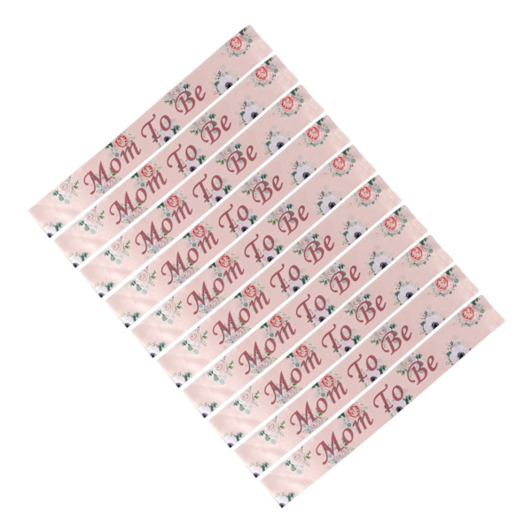 10 stk Mommy to Be Sash Genanvendelig slidbestandig polyester Mom to Be Sash Baby Shower Sash Baby Shower Dekoration