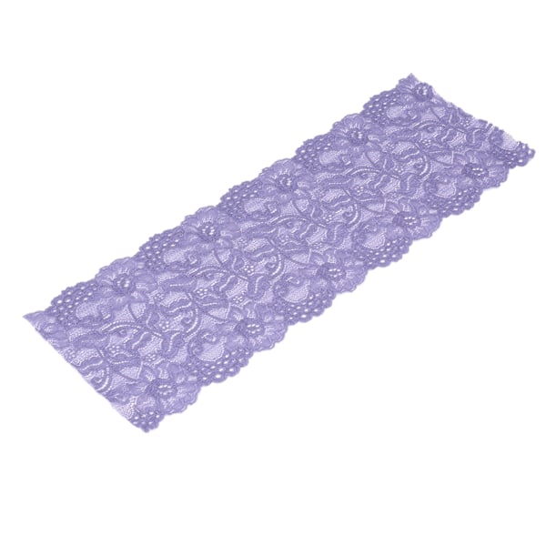Spetsband 17 cm brett 10 meter bra elasticitet säker användning enkel operation lägg till elegans klädtillbehörNy blå