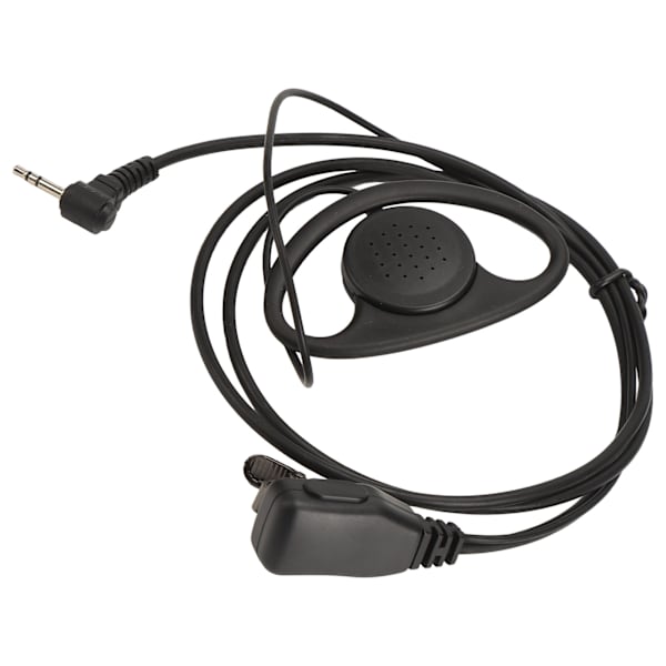 Walkie Talkie Ørestykke Galvaniseringsproces 1 Pin 2,5 mm Tovejs Radio Headset til Motorola Walkie Talkie 10 stk Sæt