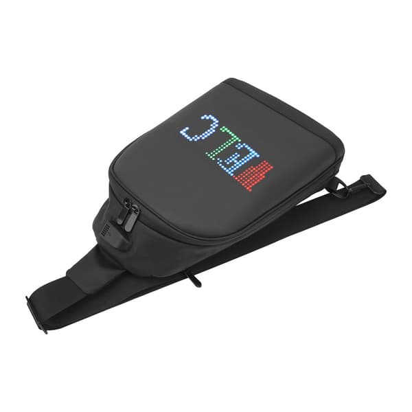 LED-display magväska programmerbar skärm anime ryggsäck Bluetooth USB-strömförsörjning vattentät pixel mode slingväska