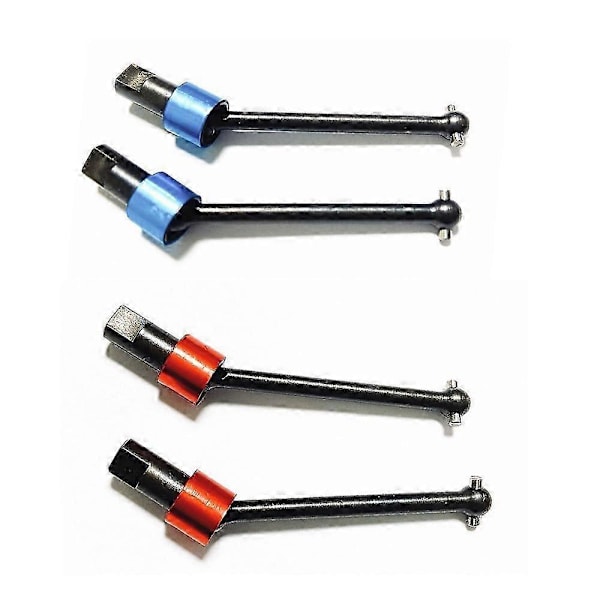 4st Metall CVD Drivaxel Drivaxlar kompatibla med LaTrax Teton 1/18 RC Bil Uppgraderingsdelar Tillbehör, A