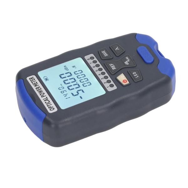 Mini optisk fiber effektmåler tester FC SC ST Universal Interface 3 i 1 10KM med LED lys AUA DC50(-50~+26dBm)