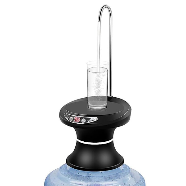 Bärbar svart vattenpumpdispenser för utomhusbruk