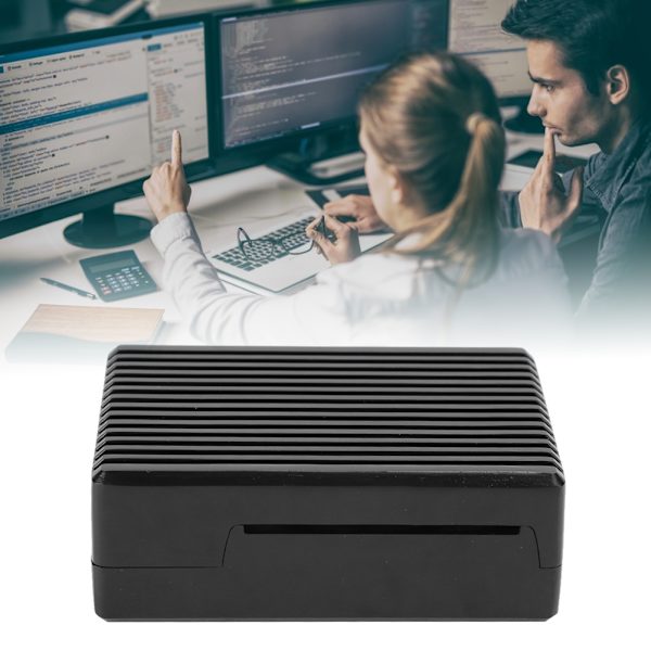 Alumiiniseos kotelo kotelo Metalli suojarasia Passiivinen lämmönpoisto Raspberry Pi 4BMetal kuori
