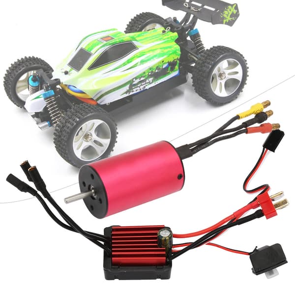 SURPASS 3100KV 2845Motor & KS35A Vanntett Børsteløs ESC Combo Sett for RC Modellbil