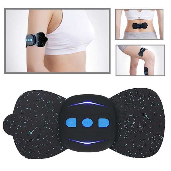 Mini Elektrisk nakkestimulator EMS Pulse Massager Cervical Pain Relief Massasjeverktøy
