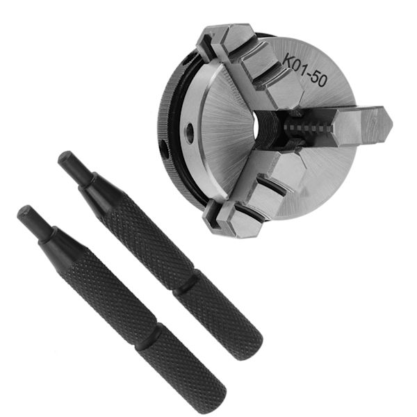 K01-50 50mm Vieraskäyttöinen Manuaalinen Istuin Mini Puutyöstö Käsi-Istuin 3 Leualla & Kiinnityskierteellä