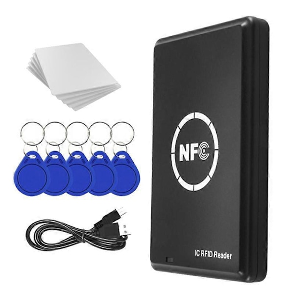 RFID NFC-kopierare 13,56 kHz Nyckelbricka NFC-läsare Skrivare 13,56 MHz Krypterad