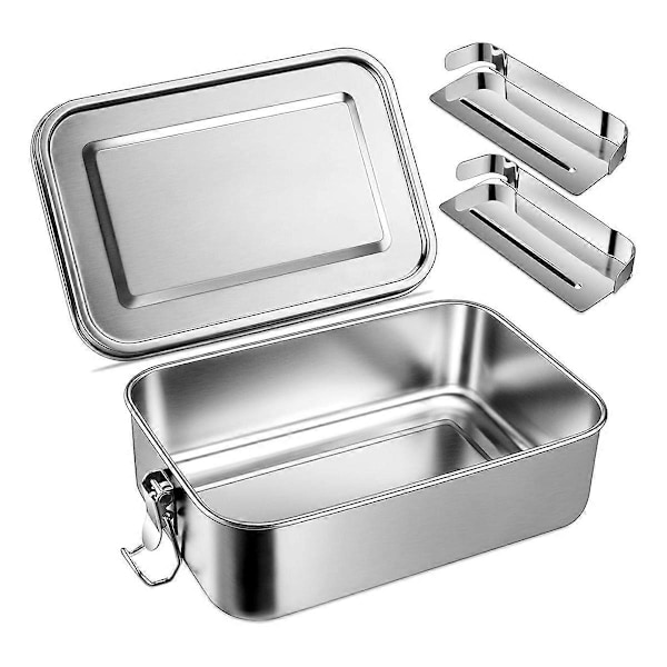 47oz Bento Box, Matlåda i rostfritt stål för tonåringar, 1400ml Matlåda 1400ml