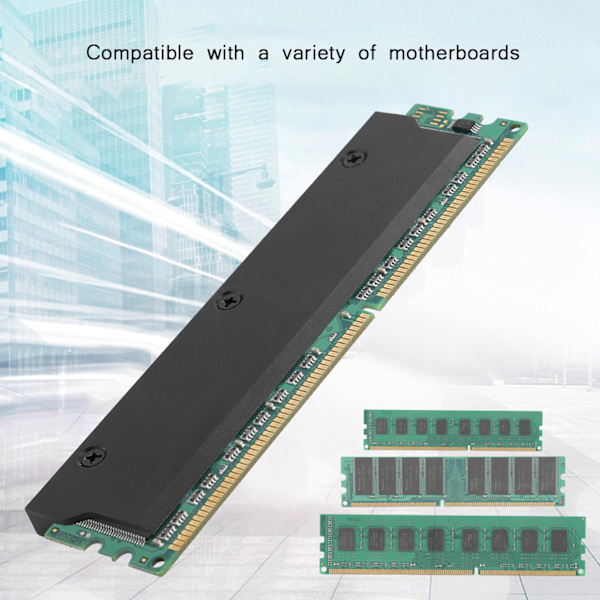 Høykvalitets Aluminium Svart Memory Kjølevest Varmeavleder for Memory Cool Vest