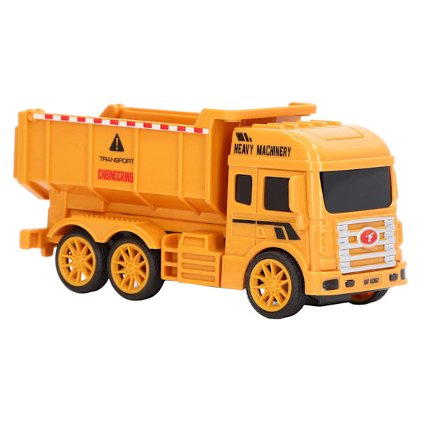 Byggfordonsleksaker för barn, realistisk form, glidande simulering, plast, ingenjörskonst, tröghetsleksaksbil, födelsedagspresent, dumper
