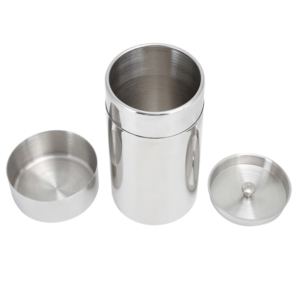 Bærbar 304 rustfrit stål forseglet teblad opbevaringskrukke beholder kaffebønnebeholder L størrelse 550ml
