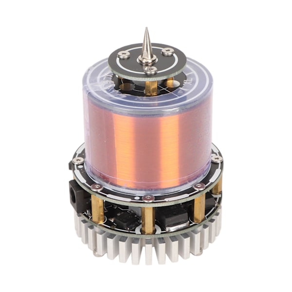 Bluetooth-musikspole Berörbar Thunderlight 48V 1.5A Solid State Musikspole Vetenskaplig Trådlös Överföring Skrivbordsleksak