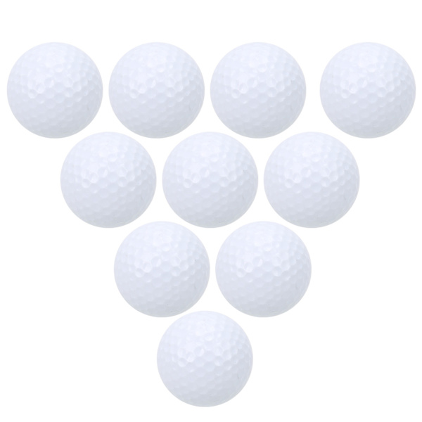 10 kpl kahden kerroksen golfharjoituspalloa pehmeitä puttausharjoittelupalloja golflisävaruste