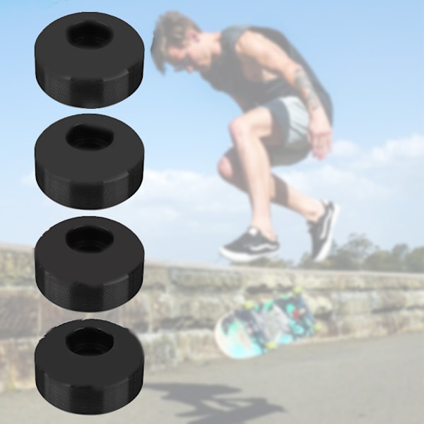 Højstyrke Skateboardhjul PU Hub med Kraniemønster til Marmorasfaltvej