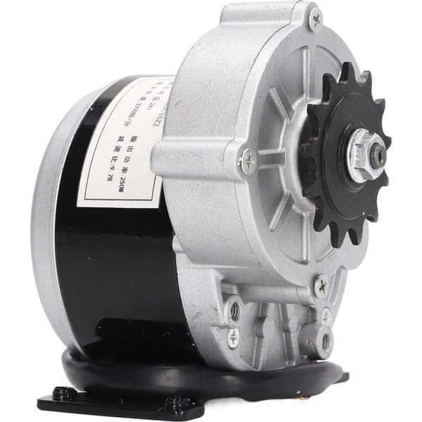 24V 250W 13-tands børstet DC elmotor med base til landbrugsmaskiner