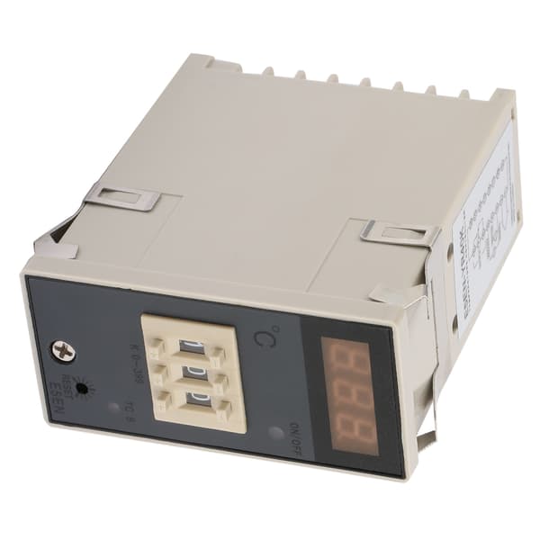 E5EM Digital Termostat 0-399 Graders Temperaturregulator Med K-Typ Termoelement