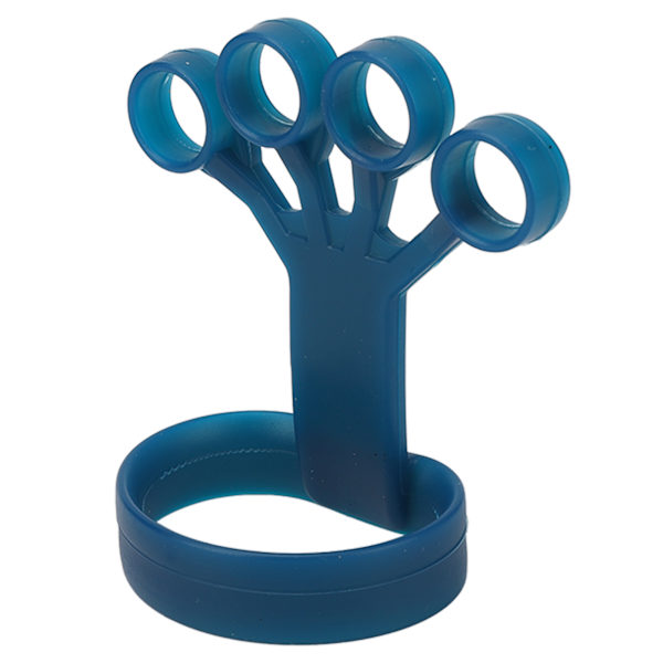 Finger Training Exerciser 4 Fingers Silicone Grip Vahvuussormiharjoittelija kalliokiipeilyyn Fitness Training Royalblue 4kg / 8.8lb