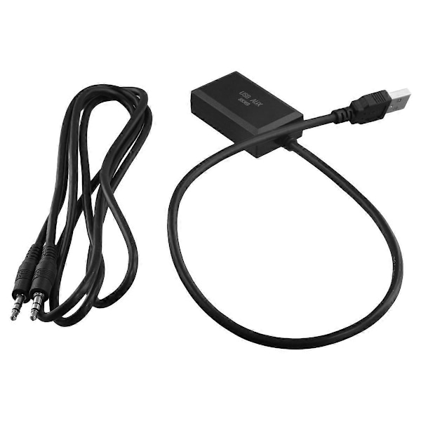 7 Tommer Bil Skærm Audio Input AUX til USB Audio til
