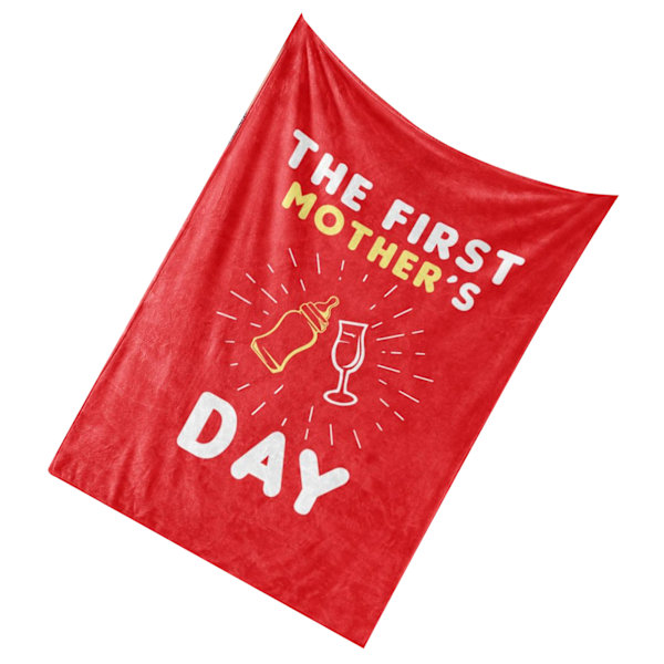 Teppe med klart trykk, lyse farger, pustende, mykt polyester, maskinvaskbart for soving BL328‑5 140x200cm