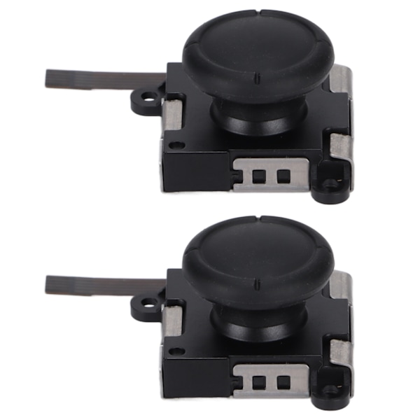 2 st analoga joystick 3D ersättningssensor tumreglage med lock för Switch Lite-konsoler
