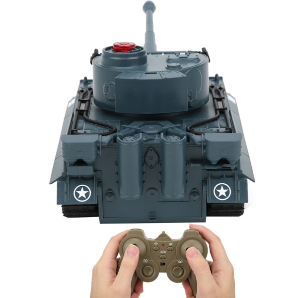 Q85 2,4G RC Tank 1/30 Fjernkontroll Tank Leke Barn Barn Kjøretøy modell Leke GaveBlå