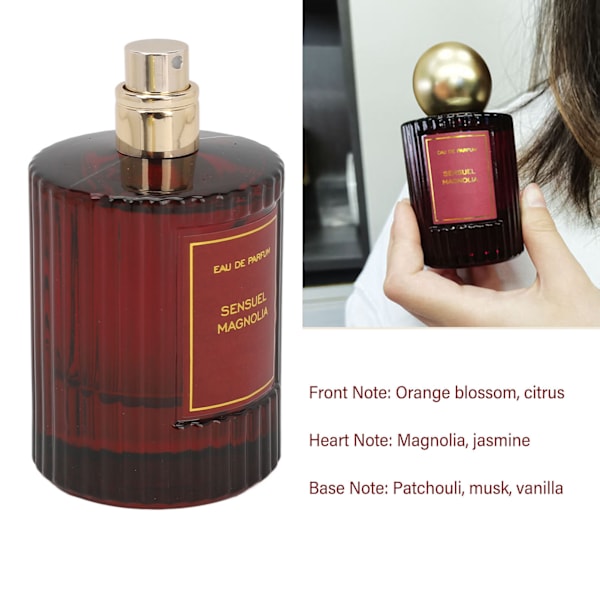 Damparfym Magnolia Flower Doft Långvarig parfymspray för dagligt bruk 50ml