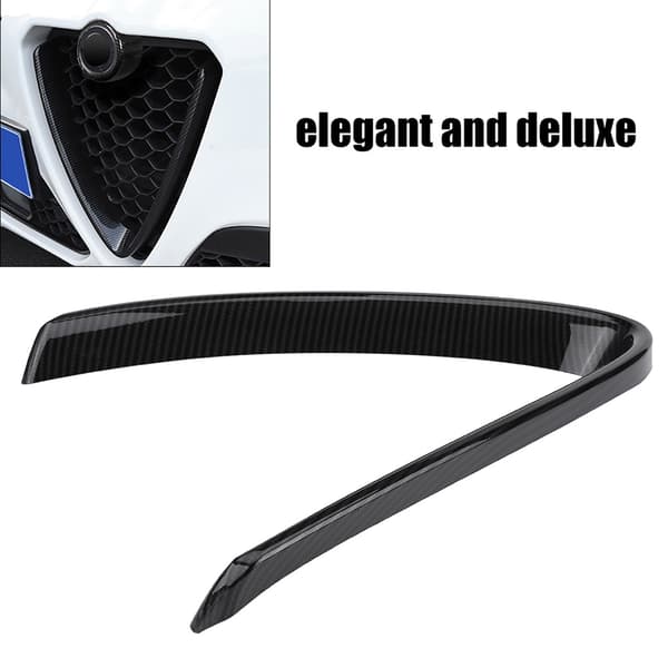 Bilinteriør Frontgrill Beskyttende Rammedeksel for Alfa Romeo Giulia 2017-2020