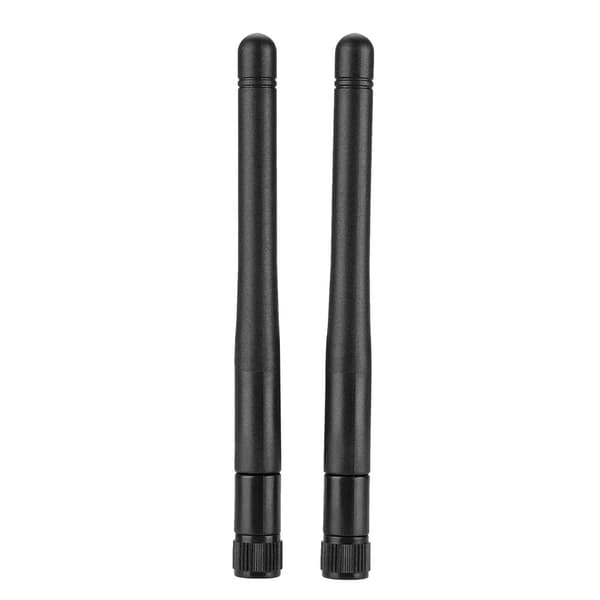 2 STK Dual Band WiFi Router High Gain SMA Interface Trådløst Netværkskort Ekstern Antenne (2DBi)