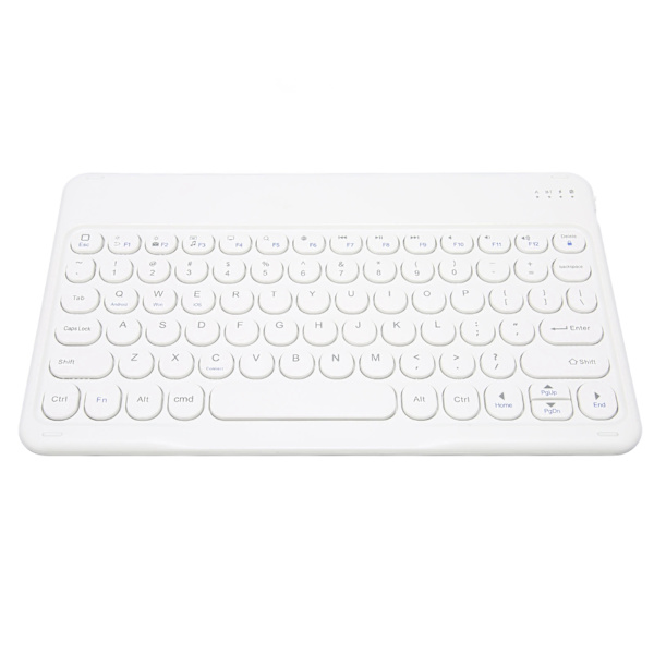 Retro Keyboard Rund Keycap Ultra Slank God Rebound Type C Mini Trådløst Tastatur til Mobiltelefoner Computere Laptops
