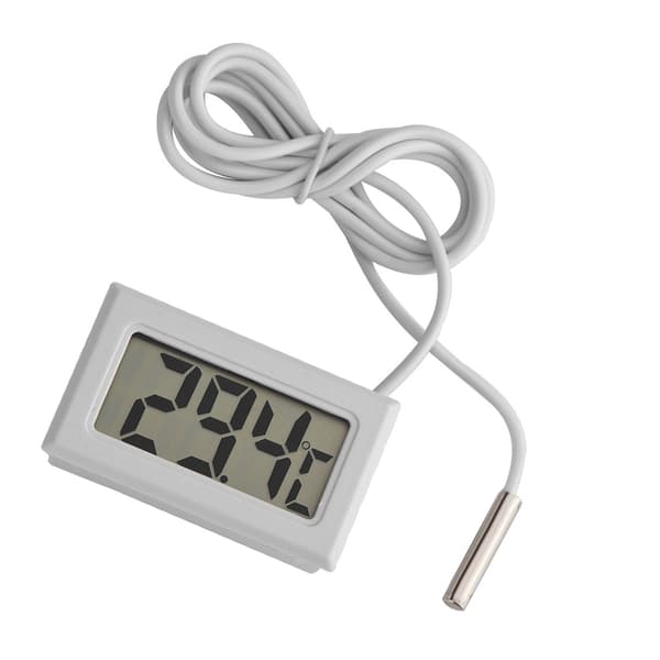Mini LED-skjerm Digitalt temperaturmåler Probesensor Digitalt LCD-termometer