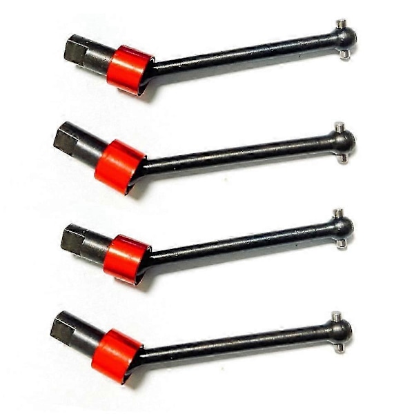4st Metall CVD Drivaxel Drivaxlar kompatibla med LaTrax Teton 1/18 RC Bil Uppgraderingsdelar Tillbehör, A