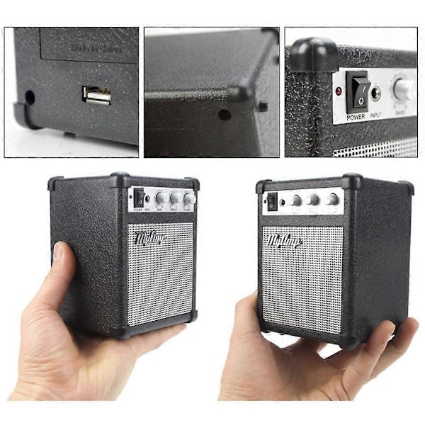 Replika Gitarrförstärkare High Fidelity/ My Amp Audio Portabel Högtalare