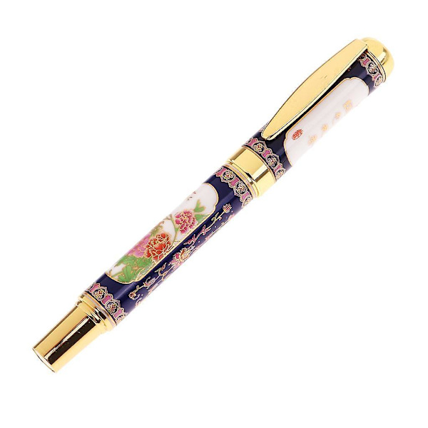 Metal Keramik 0,5 mm Nib Fyldepen Glat Skrivende Blæk Pen Papirvarer--