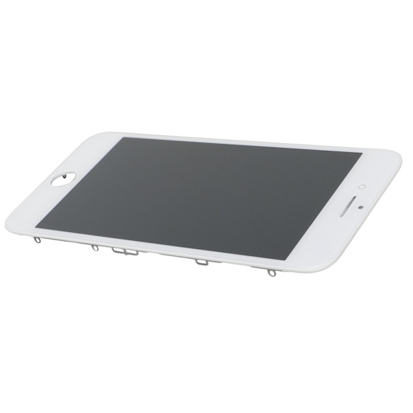 Näytön vaihto iPhone 8 -puhelimeen, 3D-kosketusnäyttö, näytön digitointiyksikkö, valkoinen