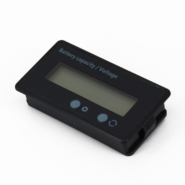 Multifunksjonell batterikapasitetstester Digitalt display Voltmeter med LCD-skjerm Bakgrunnsbelyst