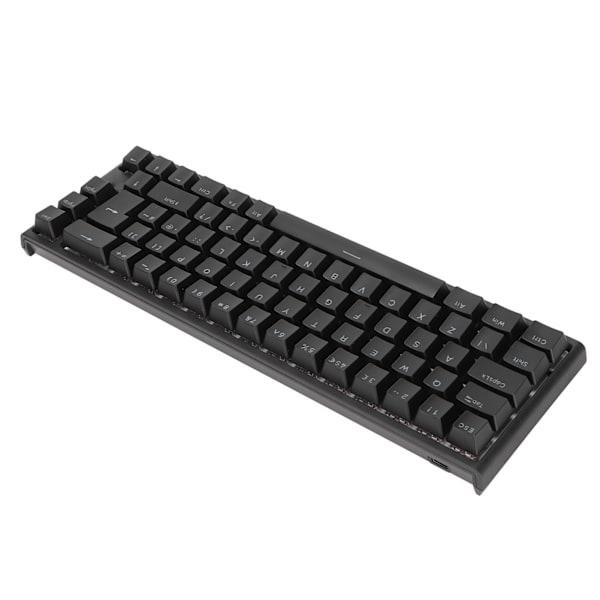 Mekanisk tangentbord 68 tangenter RGB bakgrundsbelyst typ C USB-anslutning Bred kompatibilitet Exakt stabilt spelande tangentbord